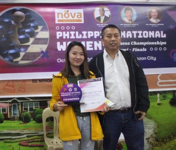 WNM Mary Joy Tan Rules Philippine National Women Chess Championship Semifinals