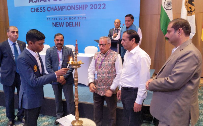 Asian Continental Open and Women’s Started in New Delhi, India