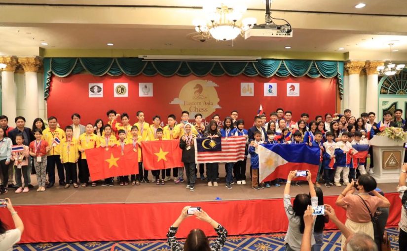 Philippines, Singapore, Mongolia Top 3 in Eastern Asia Youth Chess Championship