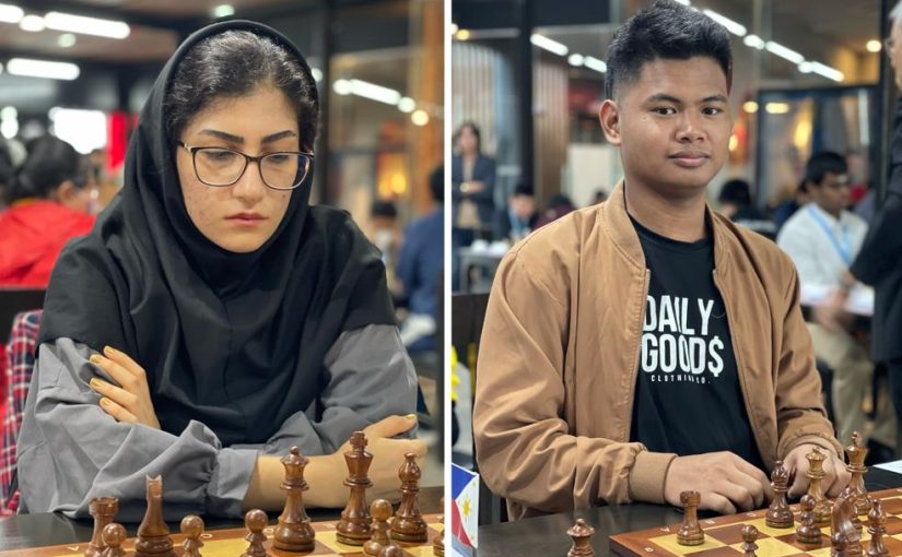 Concio, Zahedifar Win Asian Juniors and Girls Rapid Chess Championships