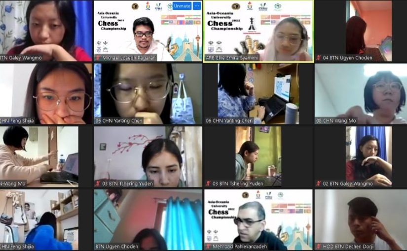 Mitra Asgharzadeh Grabs Solo Lead in Asian-Oceania University Chess Championship