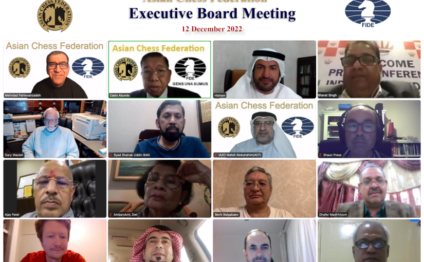 ACF Executive Board Meeting 12 December 2022