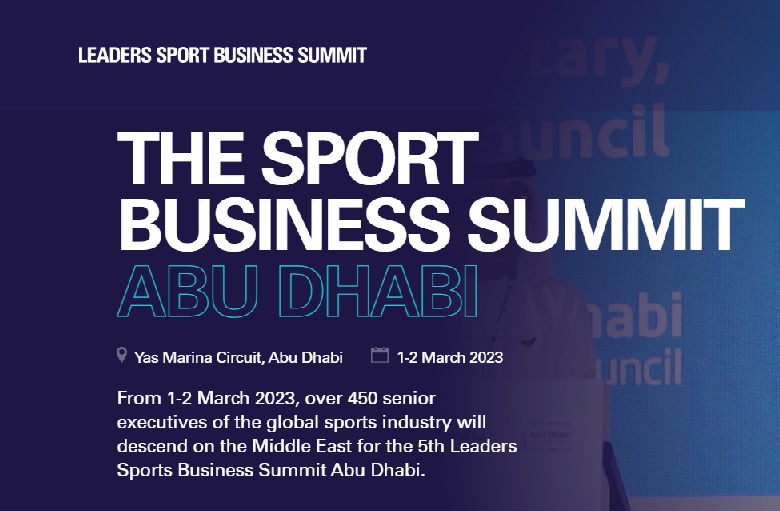 The Sport Business Summit 1-2 March 2022 in Abu Dhabi