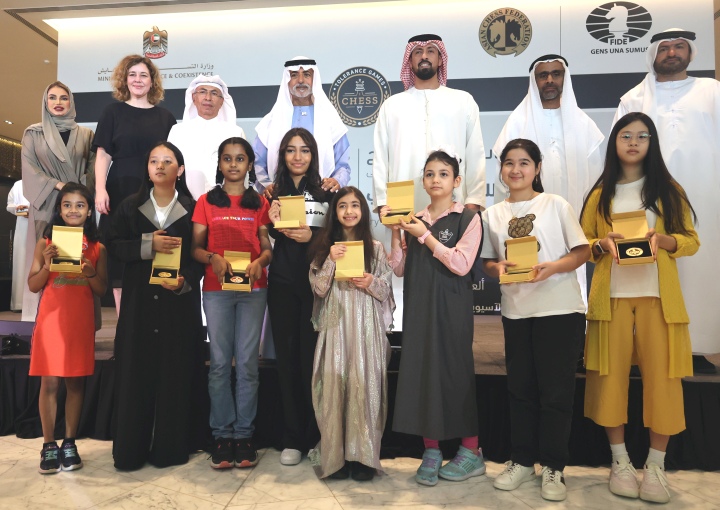 Tolerance Games, Asian Chess Women’s Contest, held in Abu-Dhabi