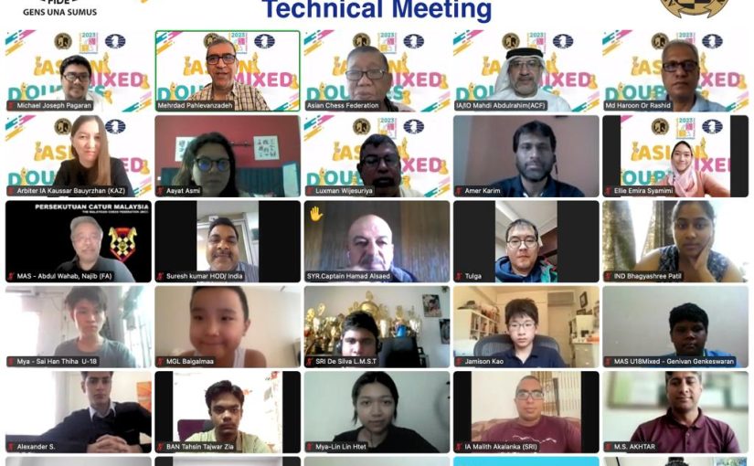 Turkmenistan Leads Asian Mixed Doubles U18 Team Championship