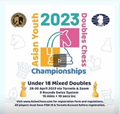 Watch Video News of Asian Online Mixed Doubles U18 Team Championship