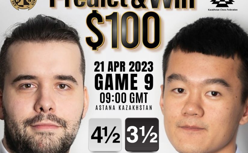 Guess The Winner of the World Championship Match and get Chance to Win $100