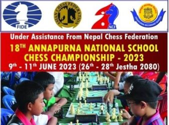 18th Annapurna National School Chess Championship in Nepal