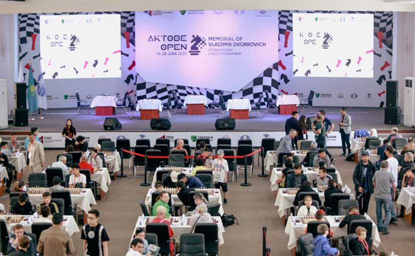 Opening of the Aktobe Open International Chess Tournament