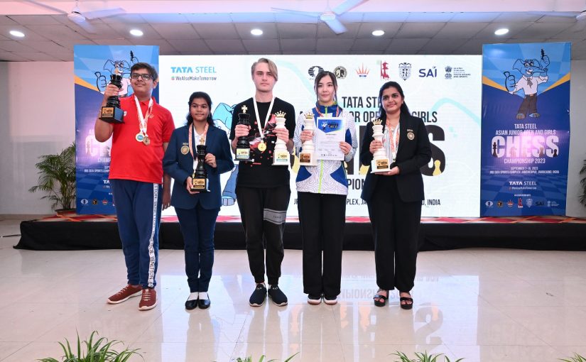 Grebnev is Asian Junior Champion. Tejaswini Wins Asian Girls