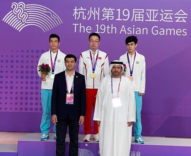 Double Victory for China in Asian Games as Uzbekistan Wins Silver and Bronze