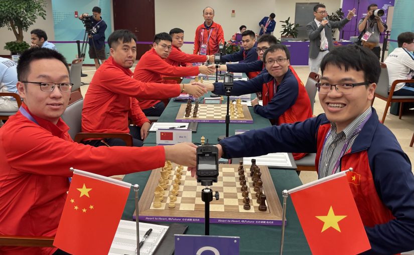 Iranian Men, Indonesian & Indian women Lead Asian Games Chess Team Championship