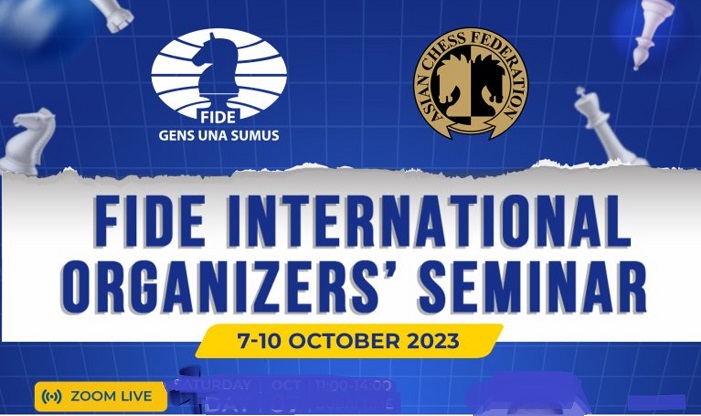FIDE Online International Organizers Seminar Held 7-10 October 2023