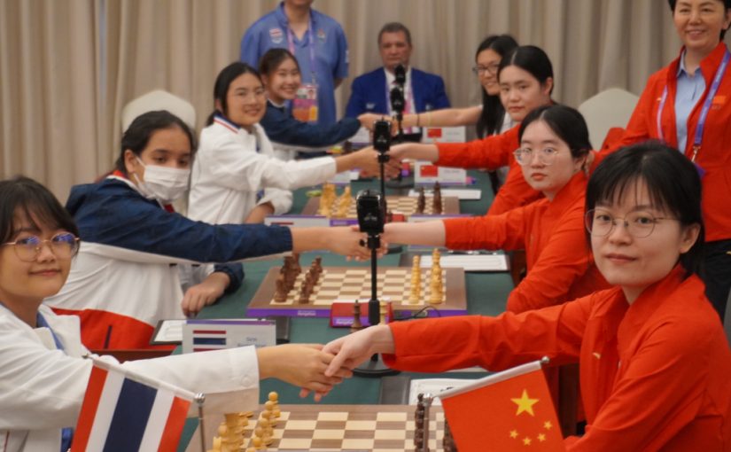 Iran Men Set Pace, China women lead Asian Games Chess Team Championship