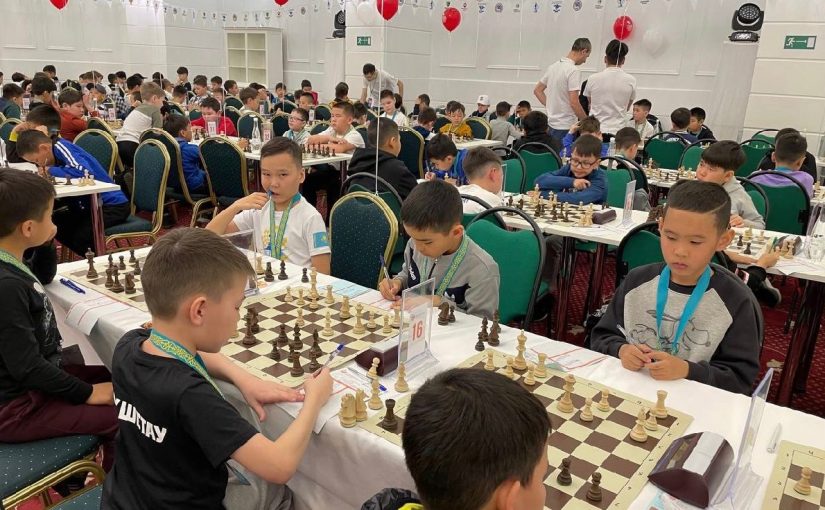 Inspired Kazakhstan Children Joining Asian Youth Chess Championship