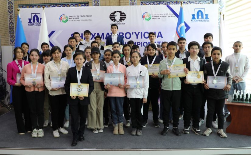Uzbekistan Medalists to Compete in Asian Youth Chess Championship