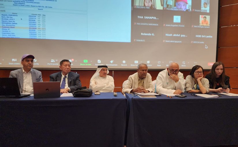 Delegations Arrive for Asian Youth Chess Championship