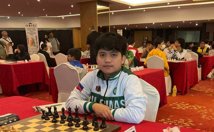 Quizon of Philippines and Amilal of Mongolia share Eastern Asia Juniors lead