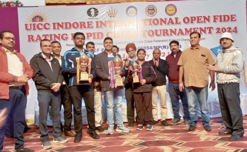 FM Ayush Sharma Wins UICC Indore International Rapid Open