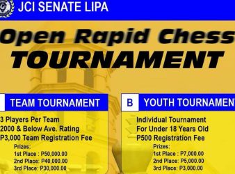 JCI Senate Lipa Open Rapid Chess Tournament