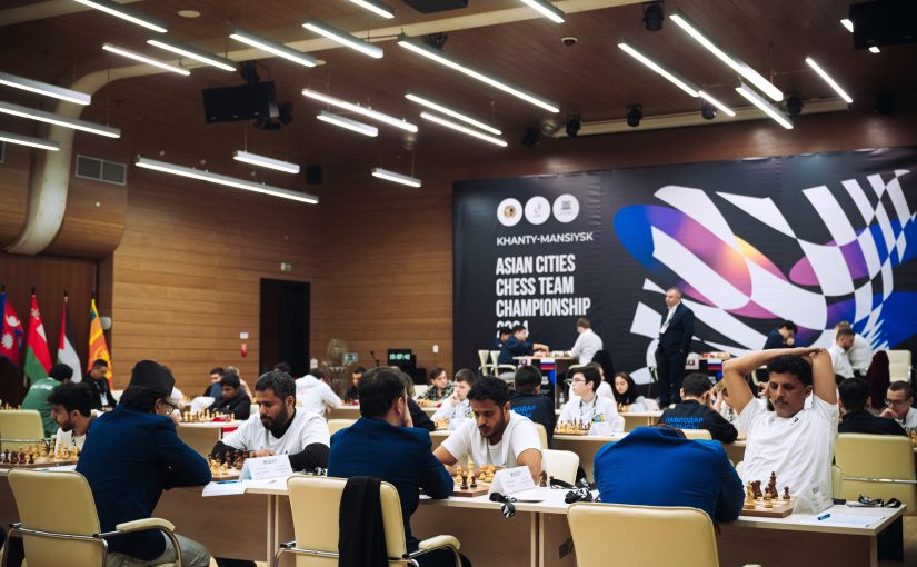 Two thirds of the Asian Cities Chess Team Championship played in Khanty-Mansiysk