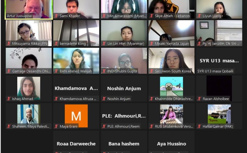 Asian Online Chess Workshop in English for Girls under-20