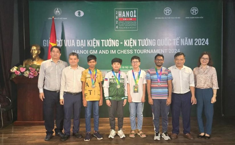 IMs Quizon, Rahman Share First in Hanoi GM Tournament