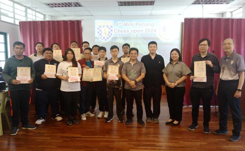 FM Poh Yu Tian of Malaysia Wins 4th Mini Penang Chess Open