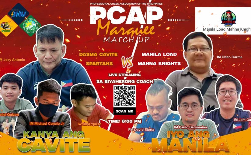 Cavite Leads Professional Chess Association of the Philippines