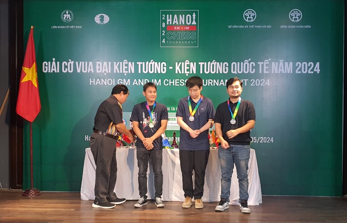 Firman Syah Farid of Indonesia, Ivan Travis Cu of Philippines Top Hanoi IM Tournament