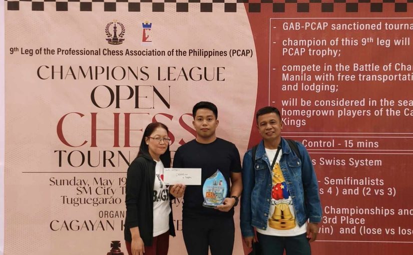 Marc Kevin Labog Wins 9th leg of the PCAP Champions League Open