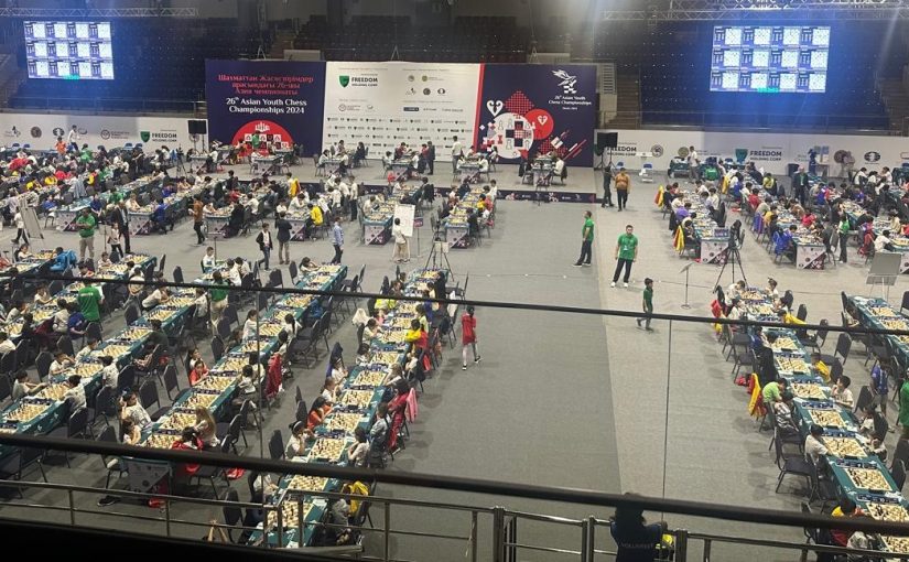 Asian Youth Chess Championship Leaders After Rd 6