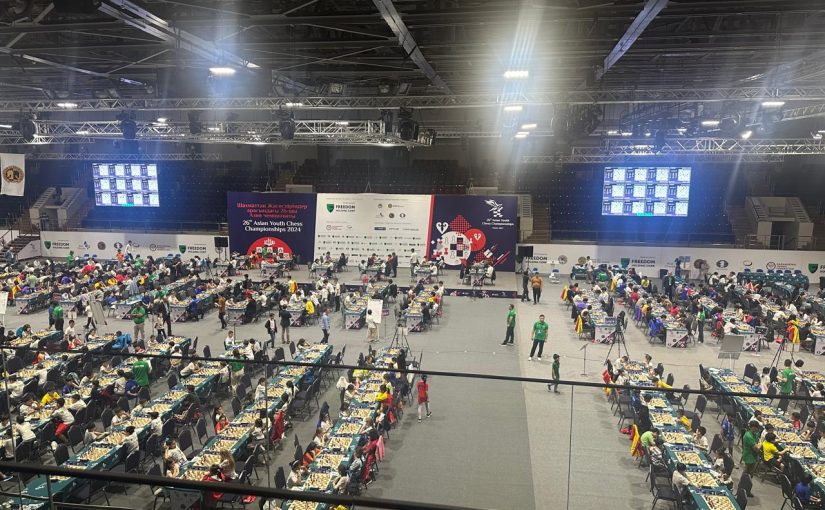 Solo Leaders Emerge at Asian Youth Chess Championship Halfway Mark