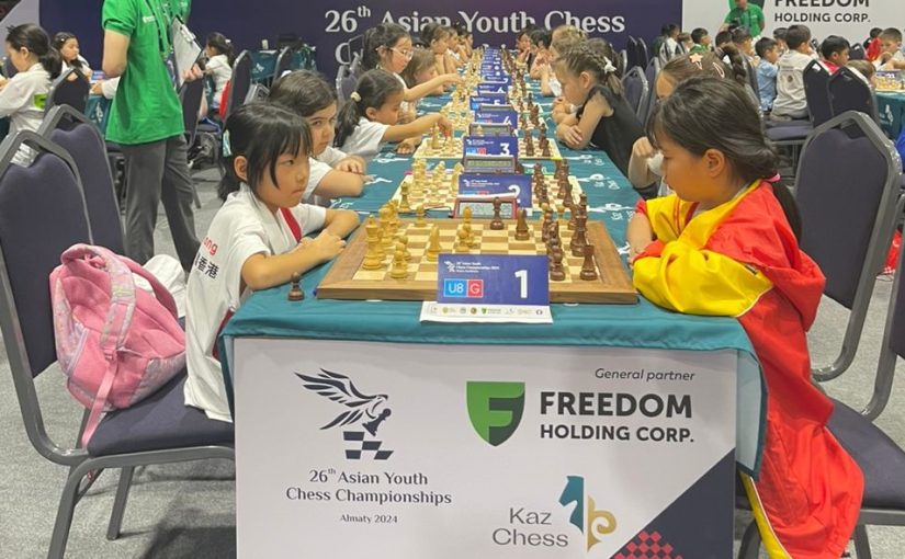 Kazakhstan, India, Vietnam Top Asian Youth Rapid Chess Championship