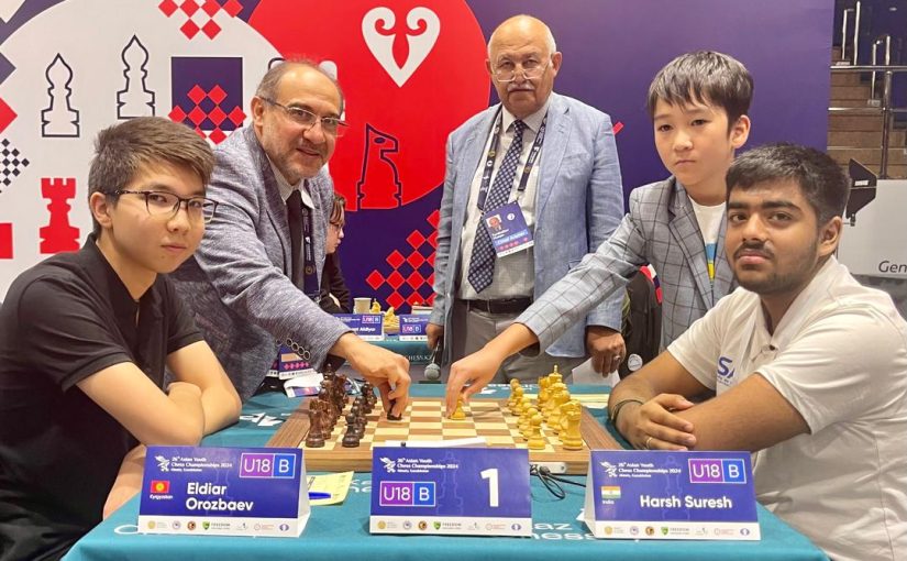 Kazakhstan, India, Iran and Vietnam Top Standard Asian Youth Chess Championship