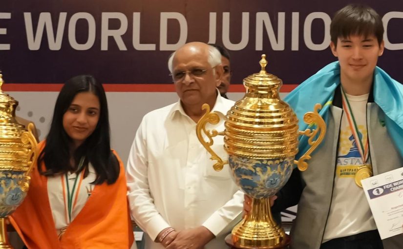 Kazybek Nogerbek is World Junior Champion, Divya Deshmukh Wins World Girls