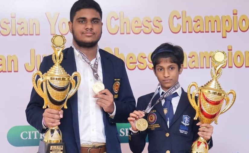 Double Victory for Sri Lanka in Western Asia Juniors and Girls Chess Championships