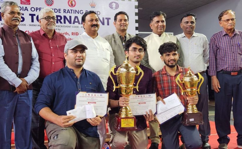 Sharan Rao dominates Hubli Rapid Rating Open 2024 in India