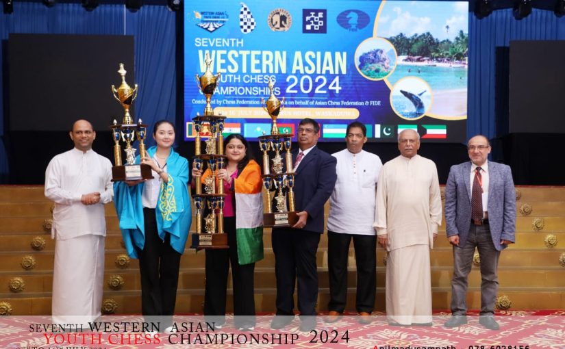India, Sri Lanka, Kazakhstan Top Western Asia Youth Chess Championship