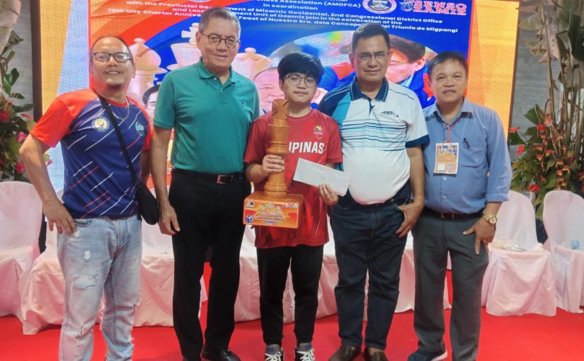 IM Daniel Quizon Wins 2nd Gov. Henry Oaminal Chess Festival Open Tournament