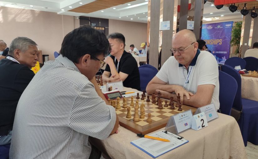 IM Vladislav Nasybullin of Kazakhstan Leads Asian Srs 65+, 3 Share Lead in 50+ Group