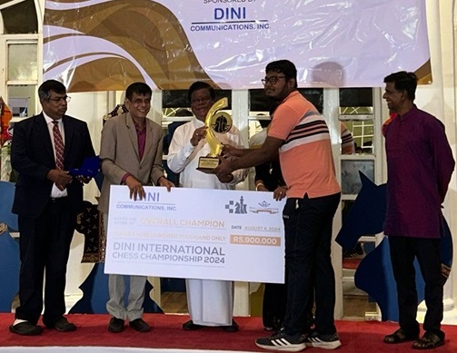 Untitled Kundu Subhayan of India, four others top DINI International GM tournament