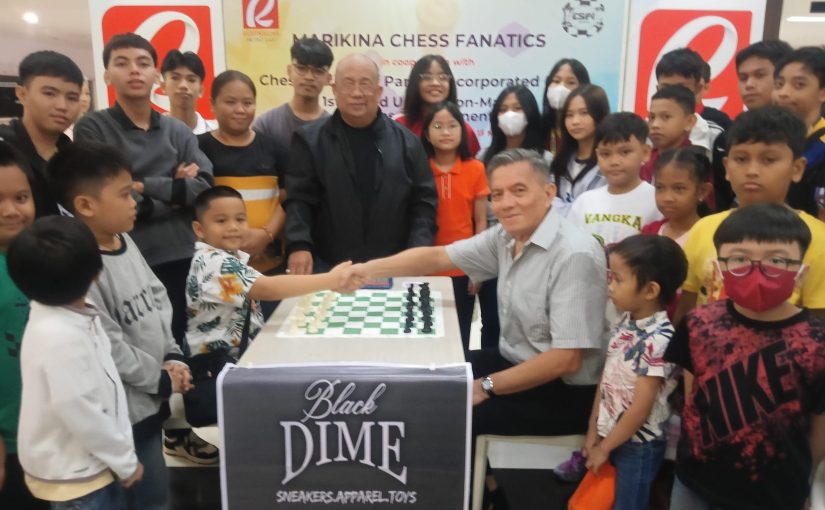 Almwayne Magpusao Wins Marikina Chess Fanatics Rapid Tournament