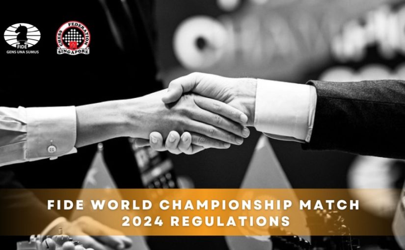 FIDE World Championship Match 2024 Regulations announced