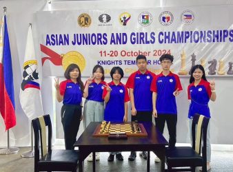 Favorites Cruise Through First Round of Asian Juniors and Girls Chess Championships