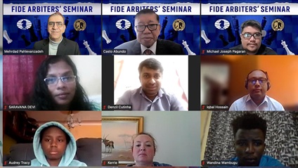 172nd Internet-based FIDE Arbiters’ Seminar (Asian Chess Federation)