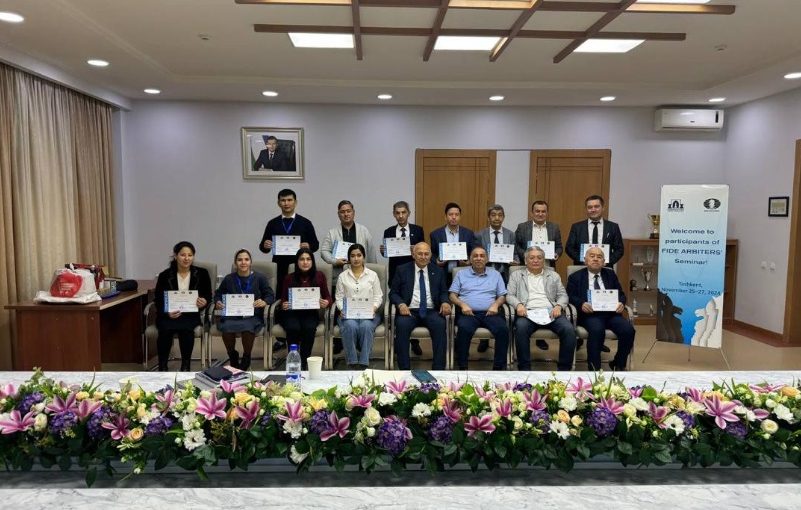 Asian Chess Federation Arbiters’ Workshop in Russian Language held in Uzbekistan