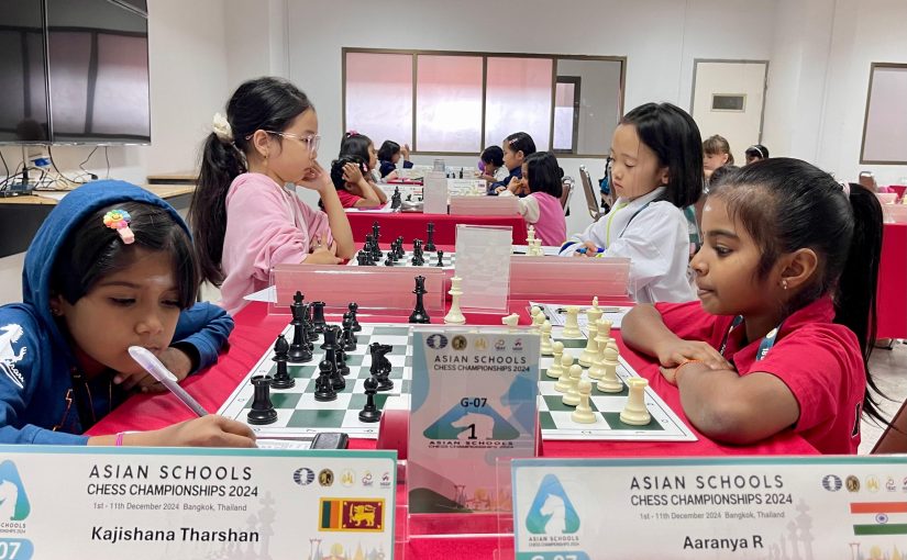 Asian Schools Chess Championship Leaders After Round 6
