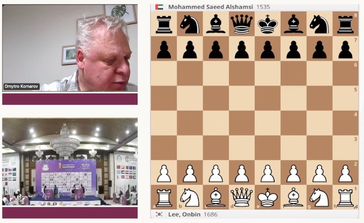 Watch English, Arabic, French and Spanish Running Commentary for Asian Amateur Chess Championship
