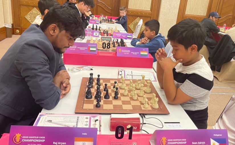 9-year-old Boy Leads U1700 at Halfway Mark of Asian Amateur Chess Championship